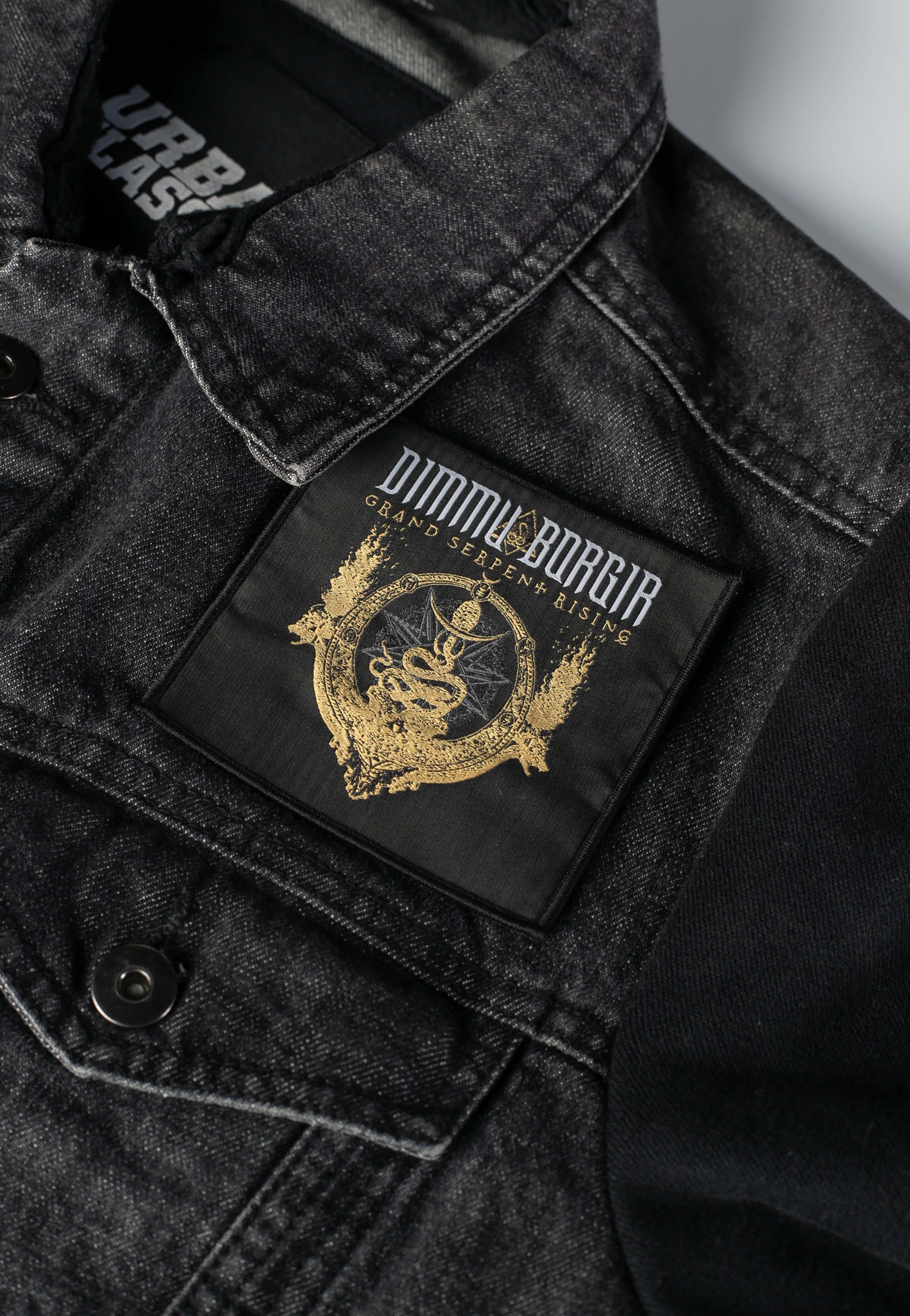 Dimmu Borgir Grand Serpent Rising patch nera black metal