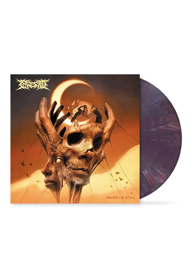 Ingested Ashes Lie Still vinile LP viola marmorizzato
