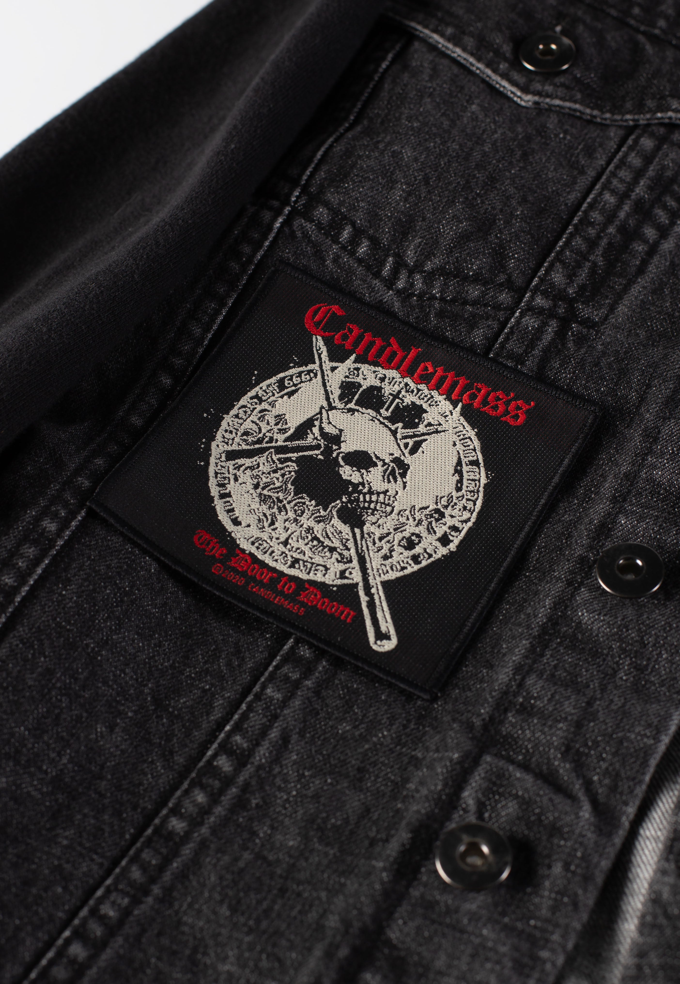 Candlemass The Door To Doom patch toppa doom metal