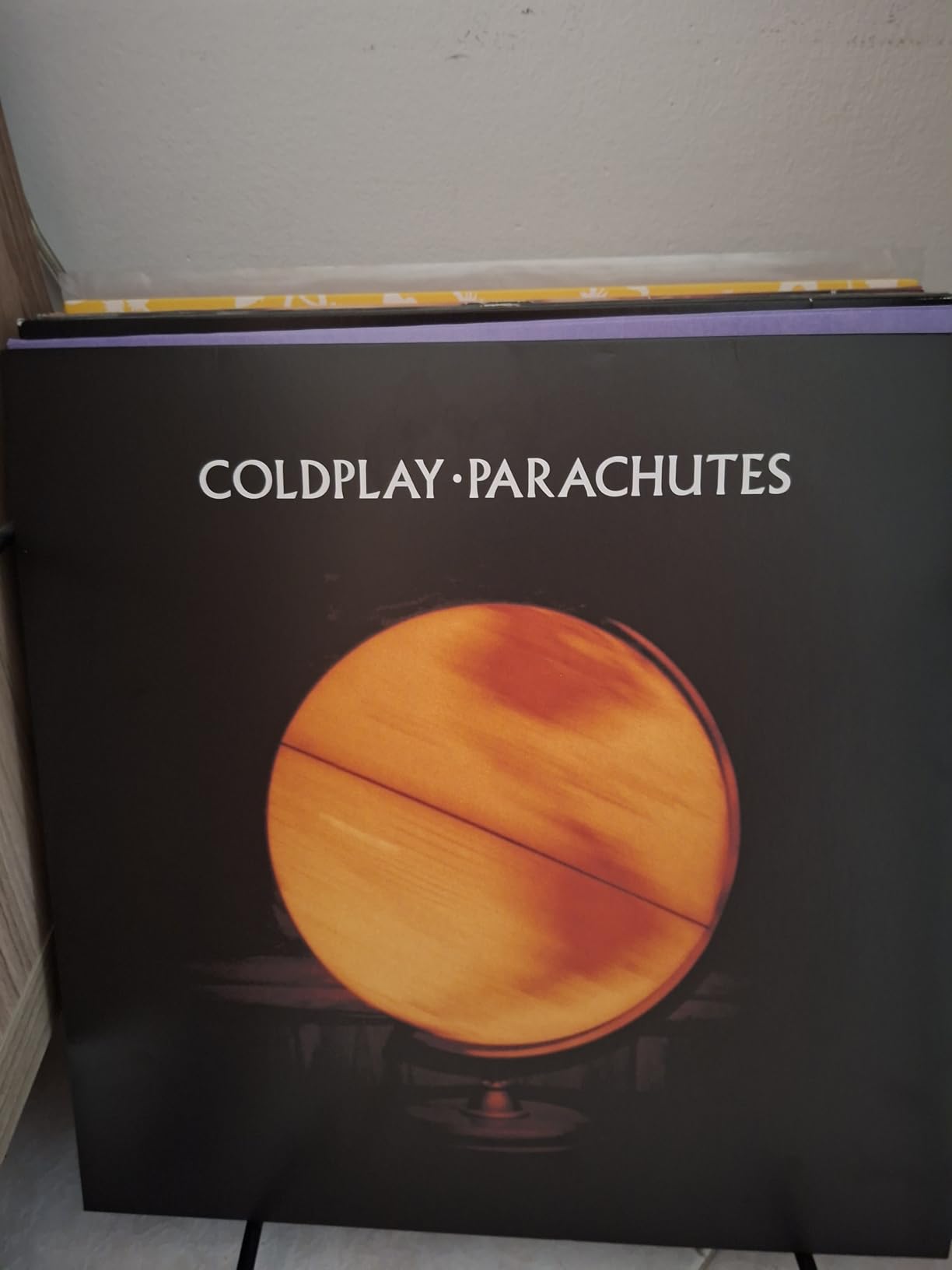 Coldplay Parachutes vinile LP trasparente EcoRecord album 2000