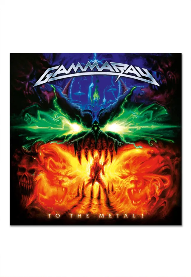 Gamma Ray To The Metal MC CD power metal