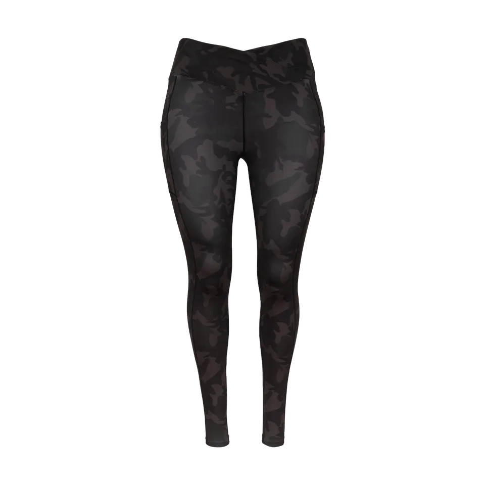 Tool Lateralus Leggings Donna Camo Nero con Tasche