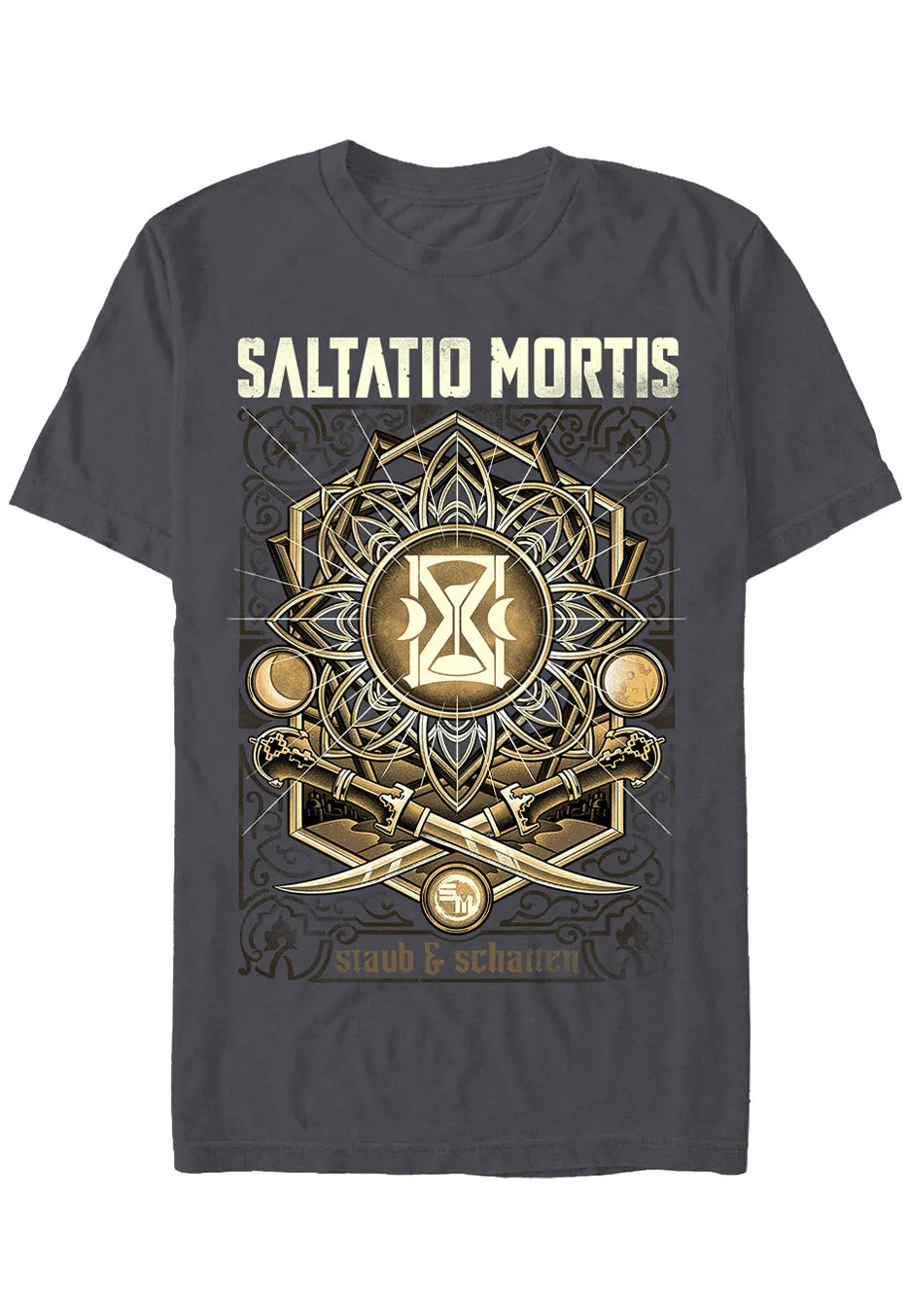 Saltatio Mortis Sanduhr Mouse Grey t-shirt uomo