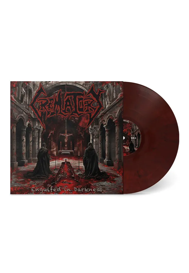 Crematory Engulfed In Darkness Vinile Marmorizzato Rosso