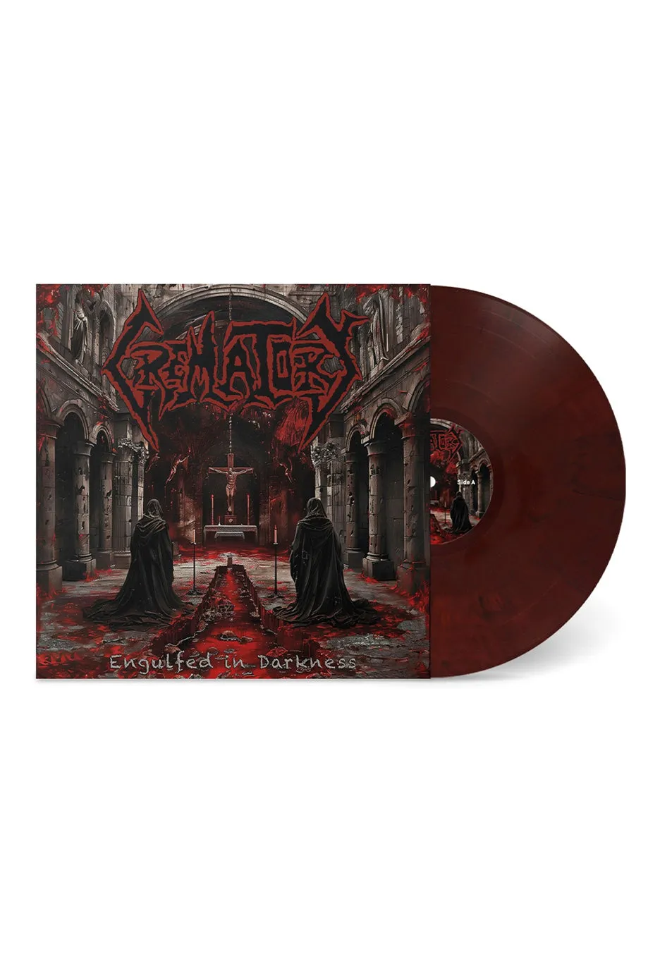 Crematory Engulfed In Darkness Vinile Marmorizzato Rosso