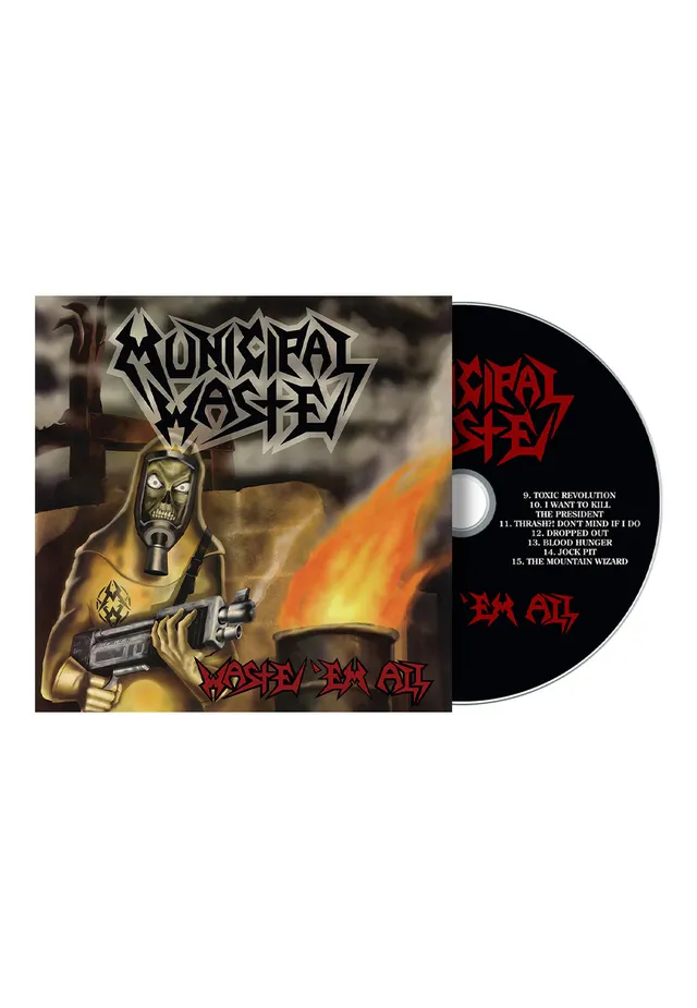 Municipal Waste Waste 'Em All Remastered CD thrash crossover