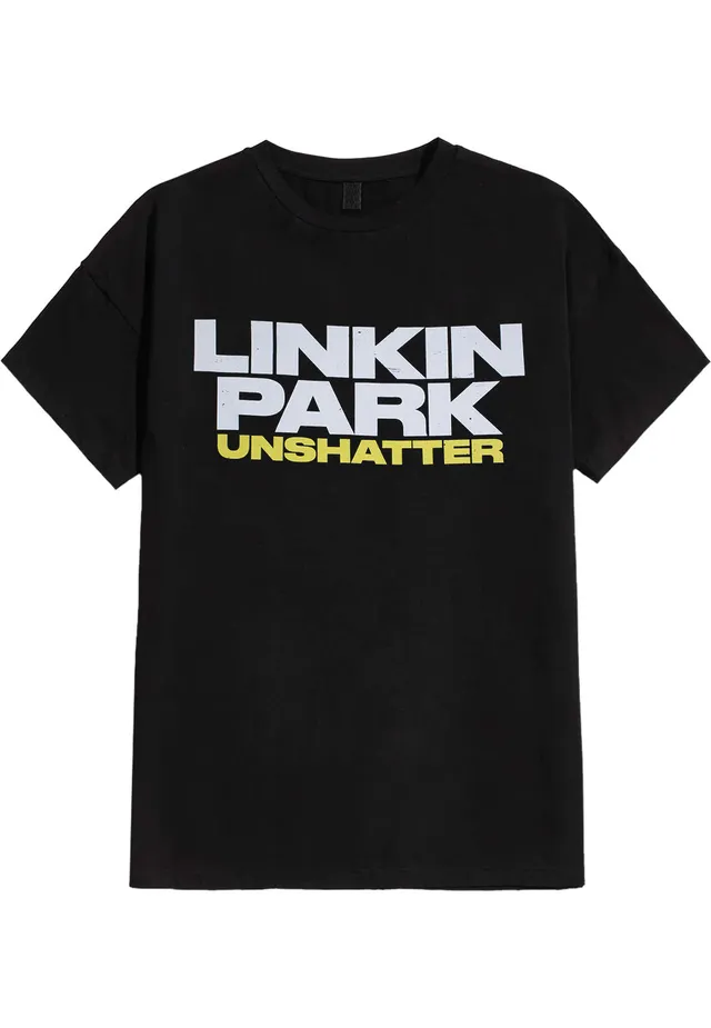 Linkin Park Unshatter Faces maglietta nera taglie S-XXL