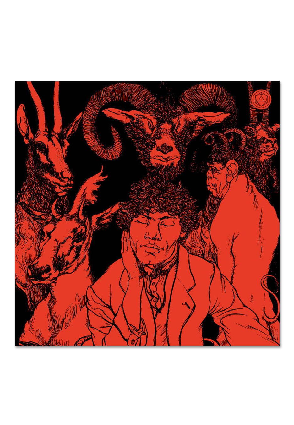 Ulver Liminal Animals vinile rosso red apple limited