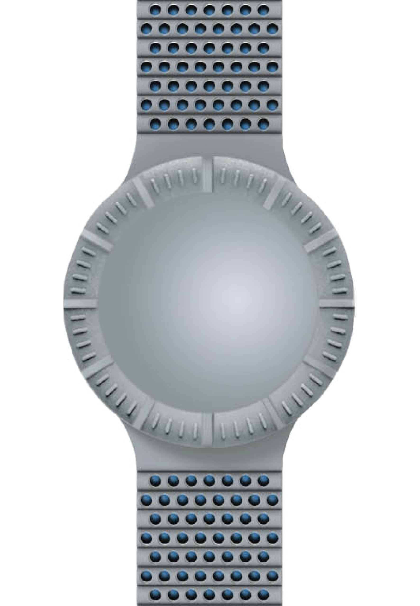 Hip Hop X Man Orologio uomo silicone 42 mm