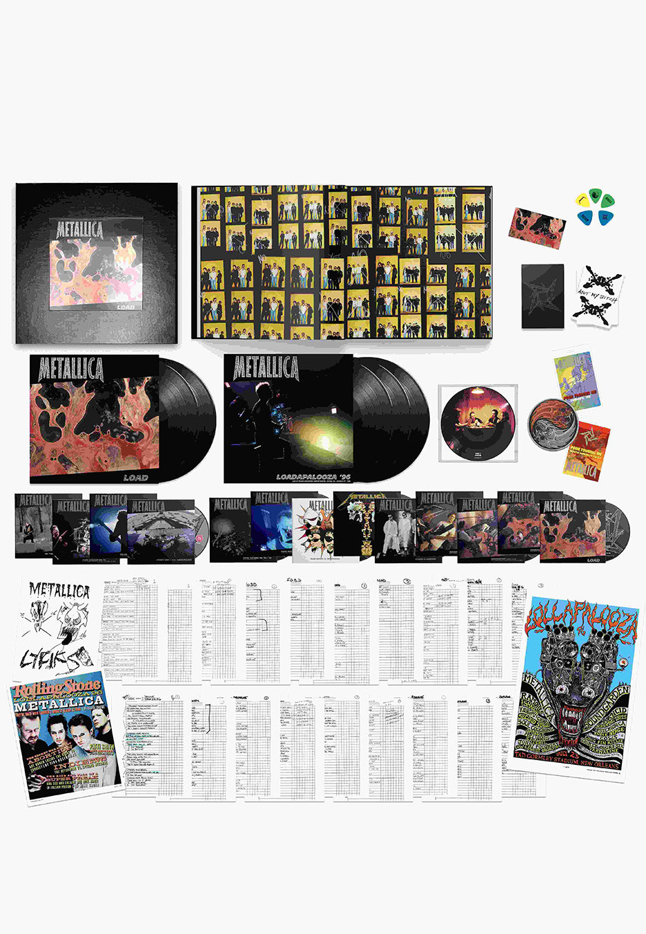 Metallica Load 2025 Remastered box set vinile LP deluxe
