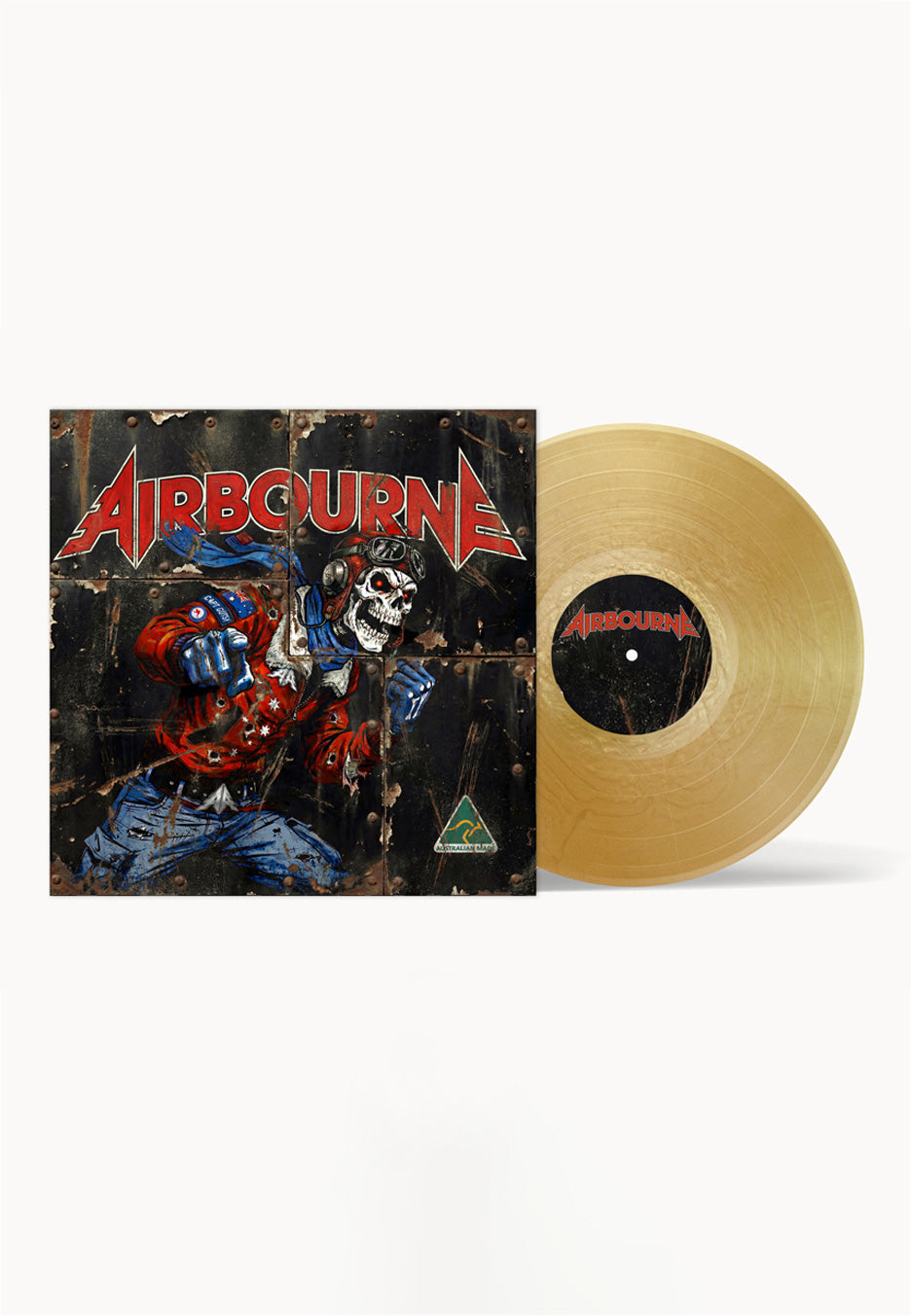 Airbourne Gold Nugget Vinile LP Colorato Hard Rock