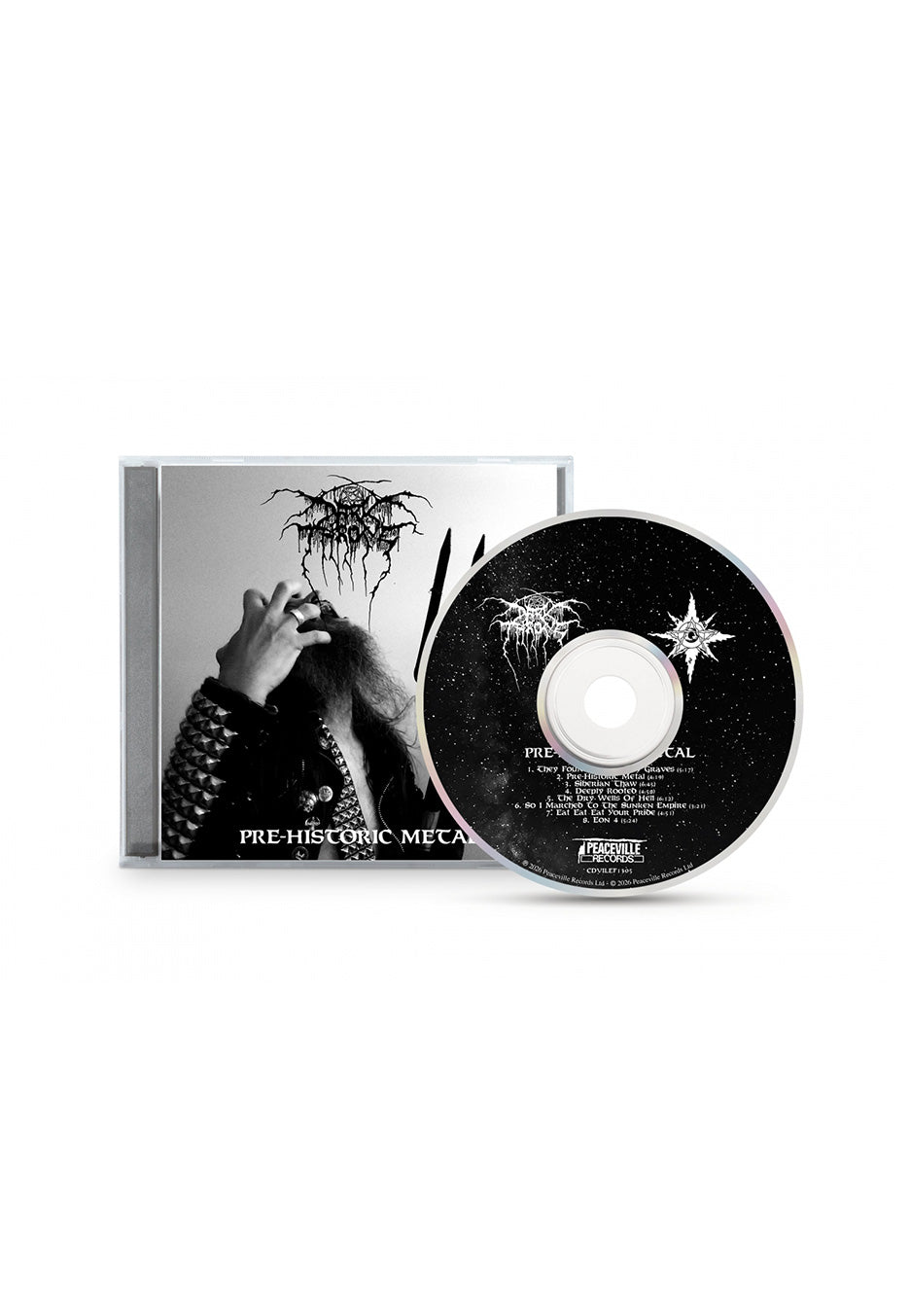 Darkthrone Pre-Historic Metal CD album 2026 black metal