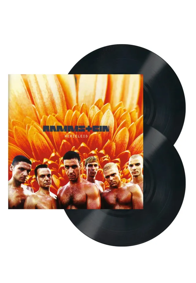 Rammstein Herzeleid 2 LP vinile rock Vertigo