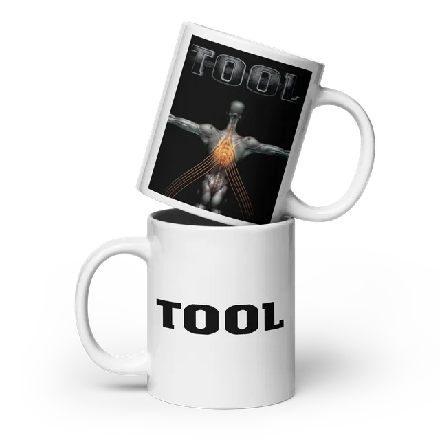 Tool Salival Tazza Ceramica Bianca 20 oz Cover Album