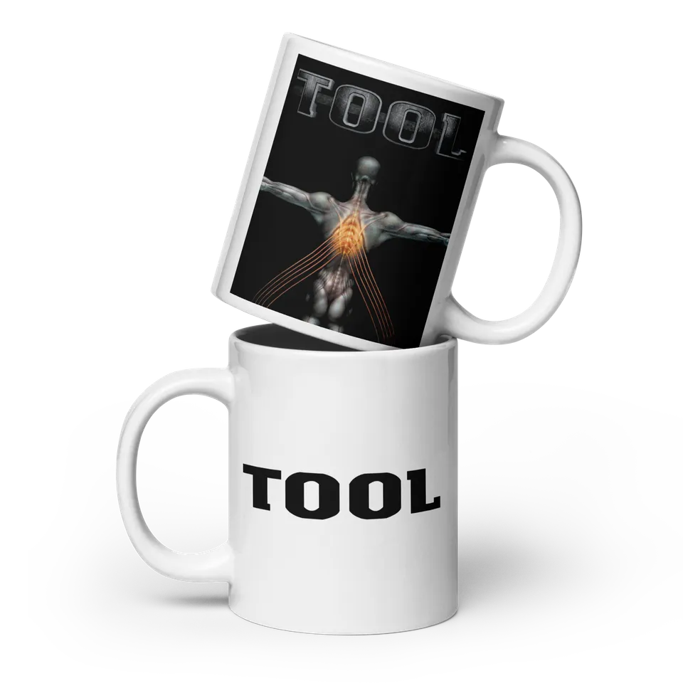Tool Salival Tazza Ceramica Bianca 20 oz Cover Album