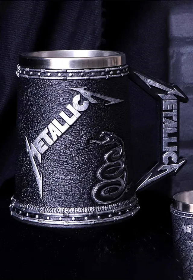 Metallica The Black Album Boccale Resina Multicolore Taglia Unica