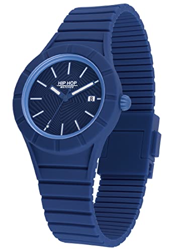 Hip Hop X Man 3.0 HWU1077 Orologio Uomo Silicone Blu 42 mm