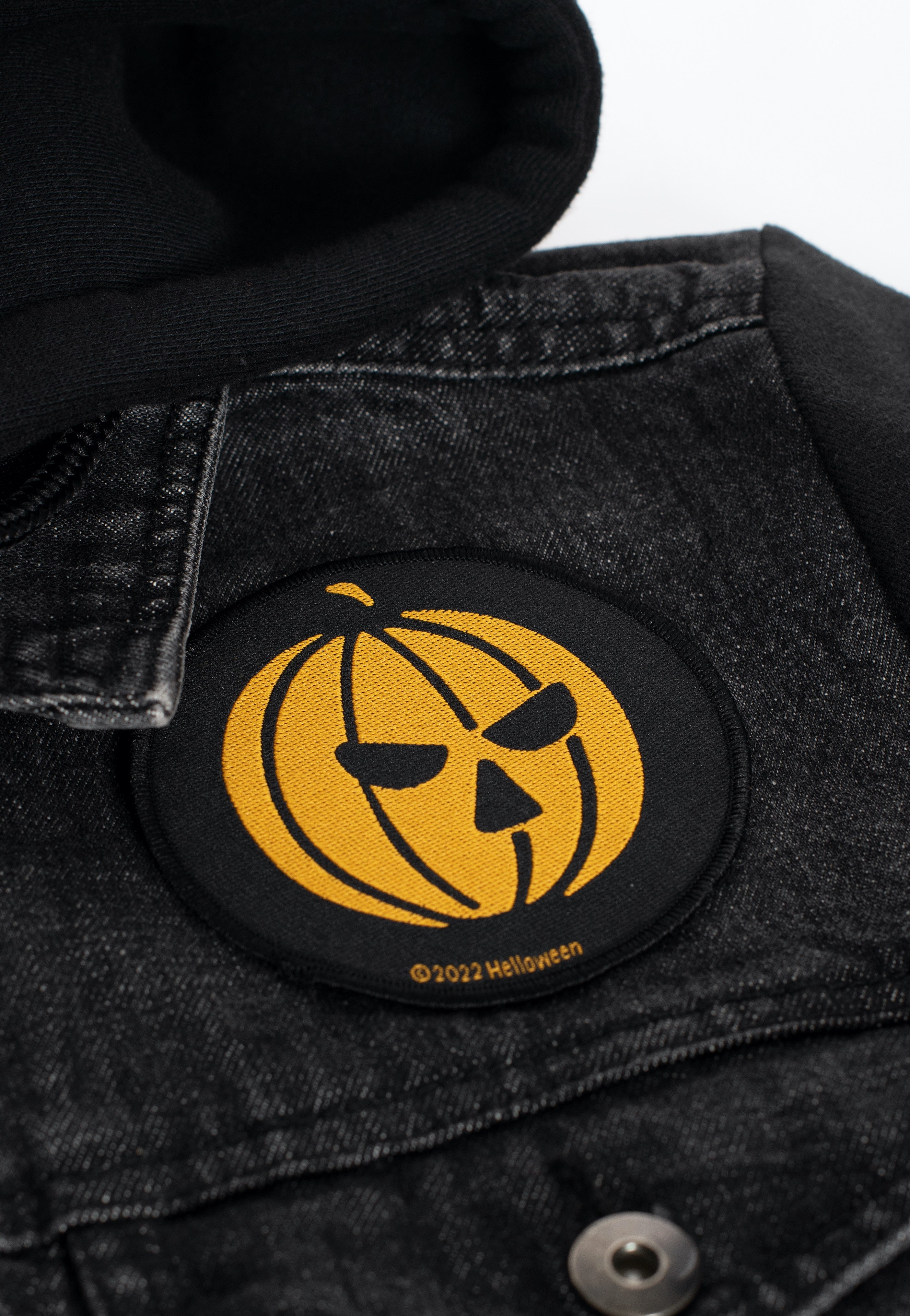 Helloween Pumpkin patch nera onesize da cucire