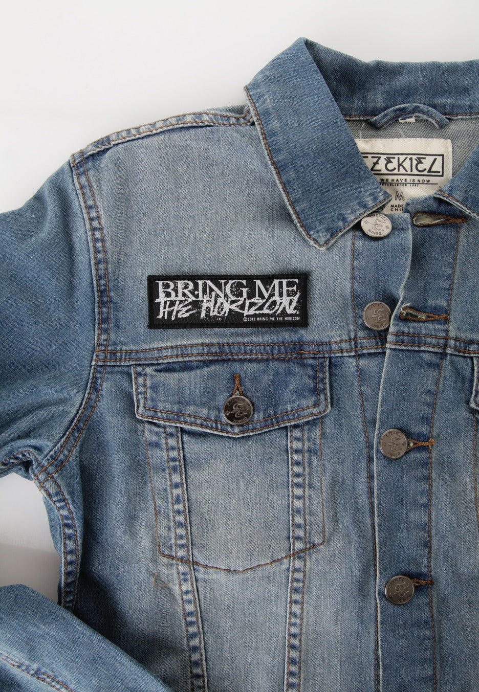 Bring Me The Horizon Horror Logo Patch Nera