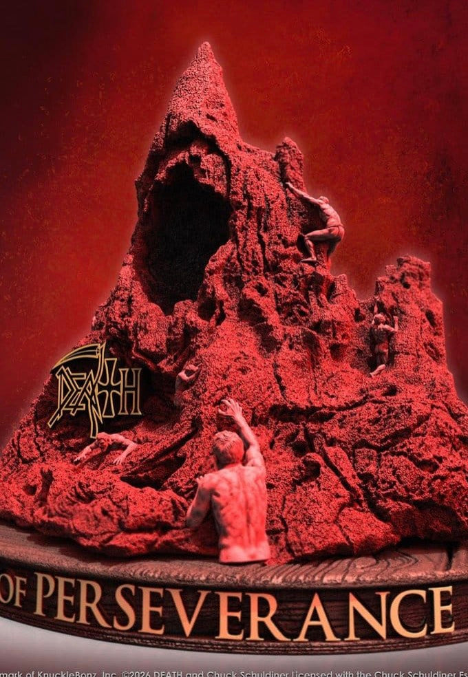 Death The Sound Of Perseverance statua 3D resina da collezione