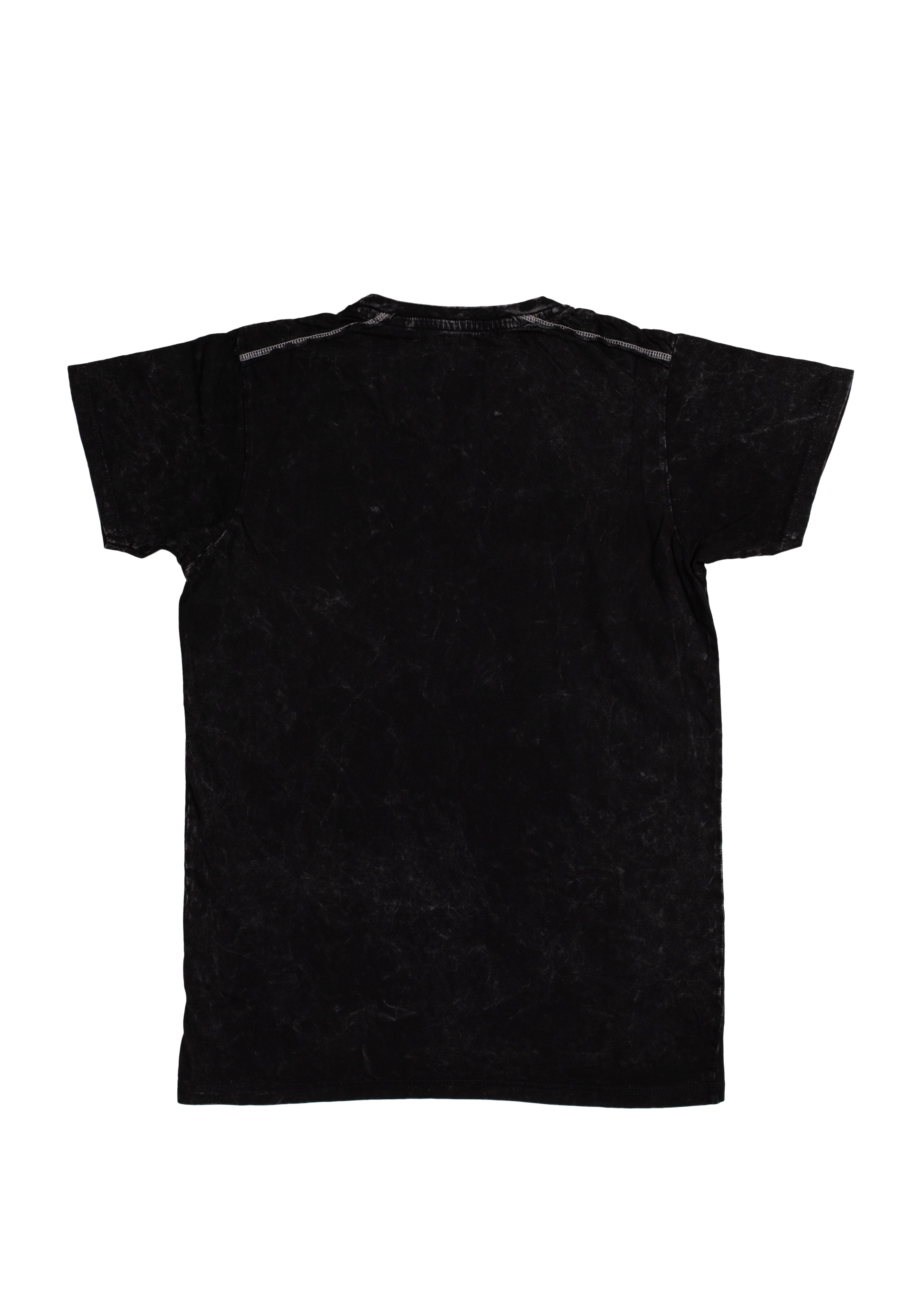 Ramones Presidential Seal Snow Wash T-Shirt Nera