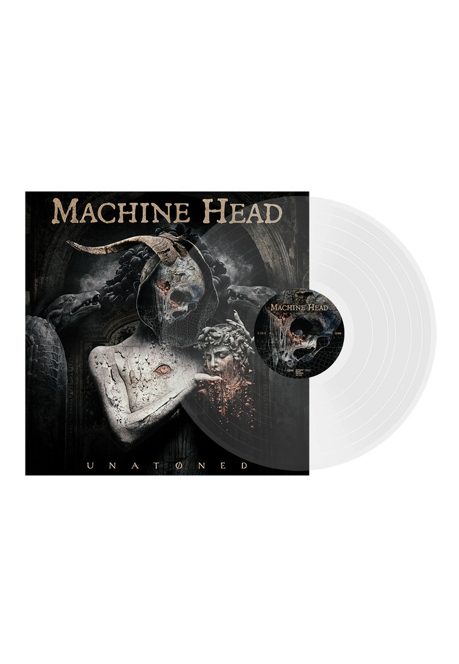 Machine Head Unatoned vinile LP clear con booklet