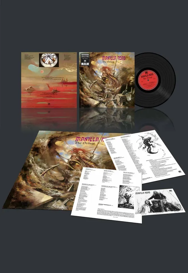 Manilla Road The Deluge vinile LP heavy metal