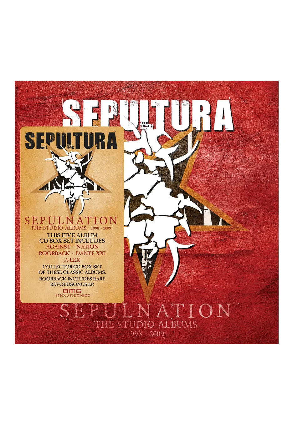Sepultura Sepulnation 5 CD Box Set death metal 1998-2009