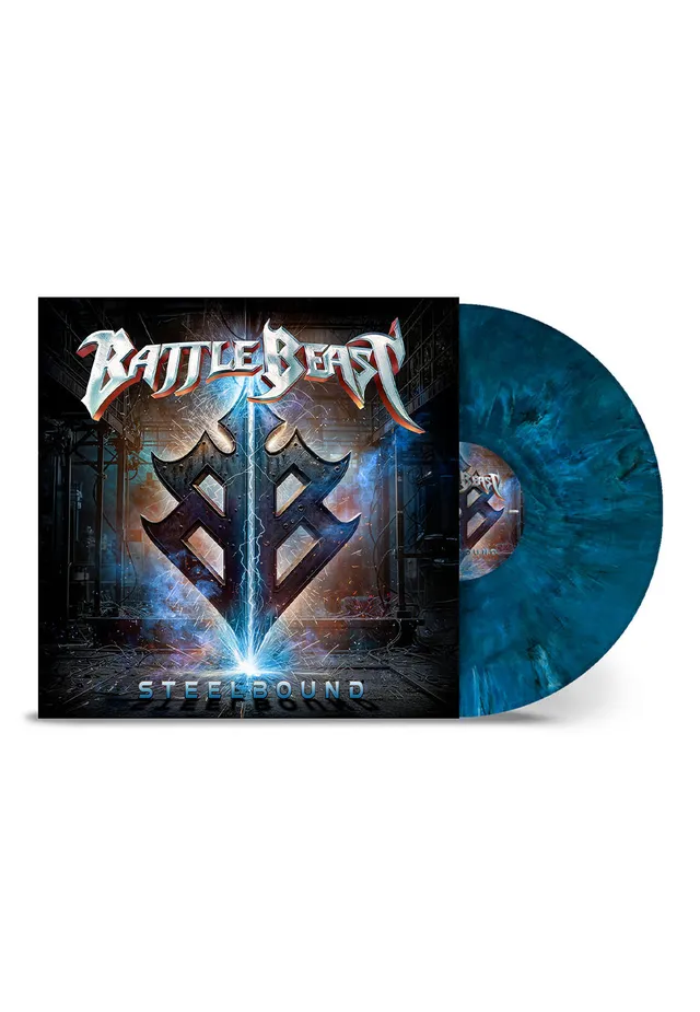 Battle Beast Steelbound Vinile LP Marbled Blu/Bianco/Verde/Nero