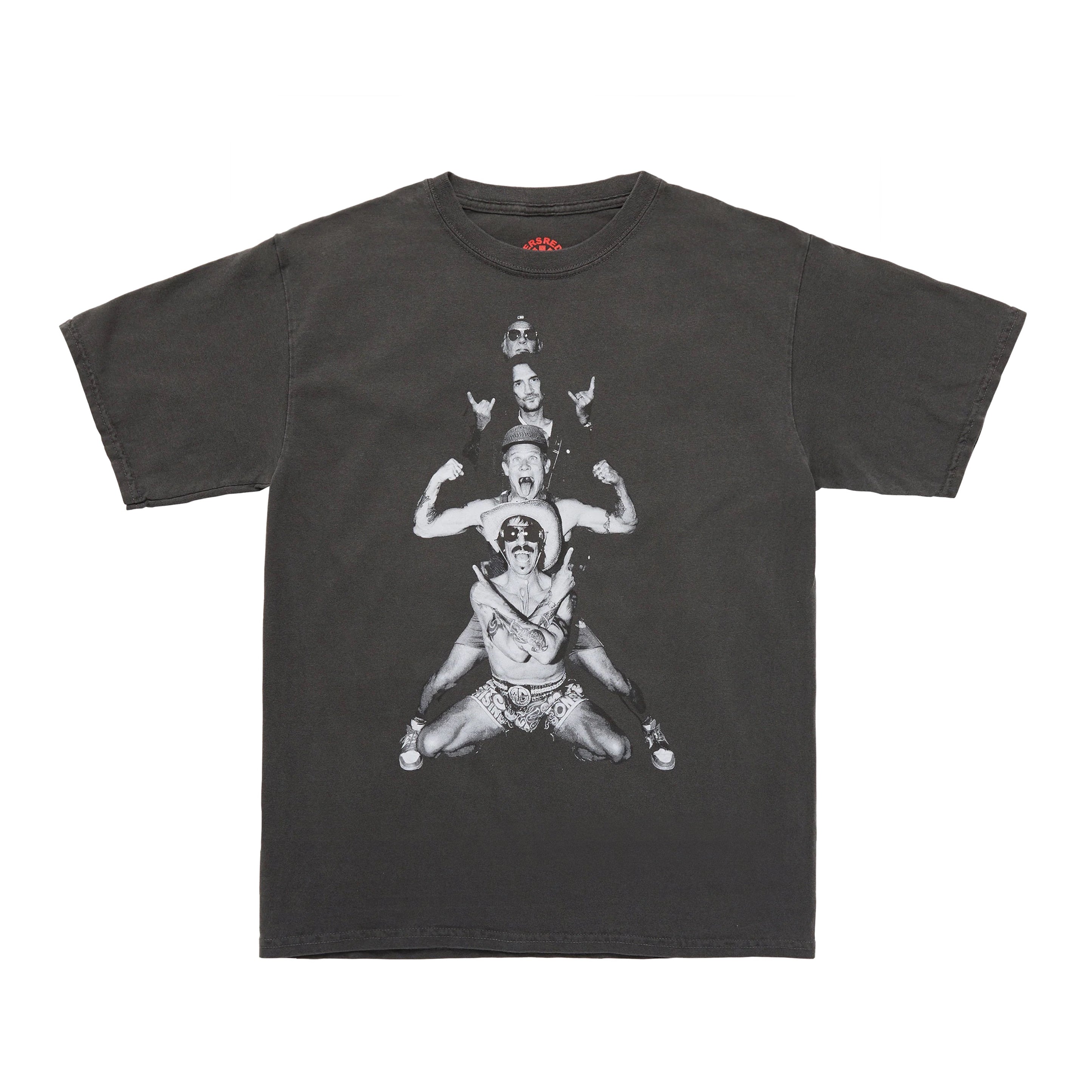 Red Hot Chili Peppers Totem Tee T-Shirt Cotone Nera Tour 2022