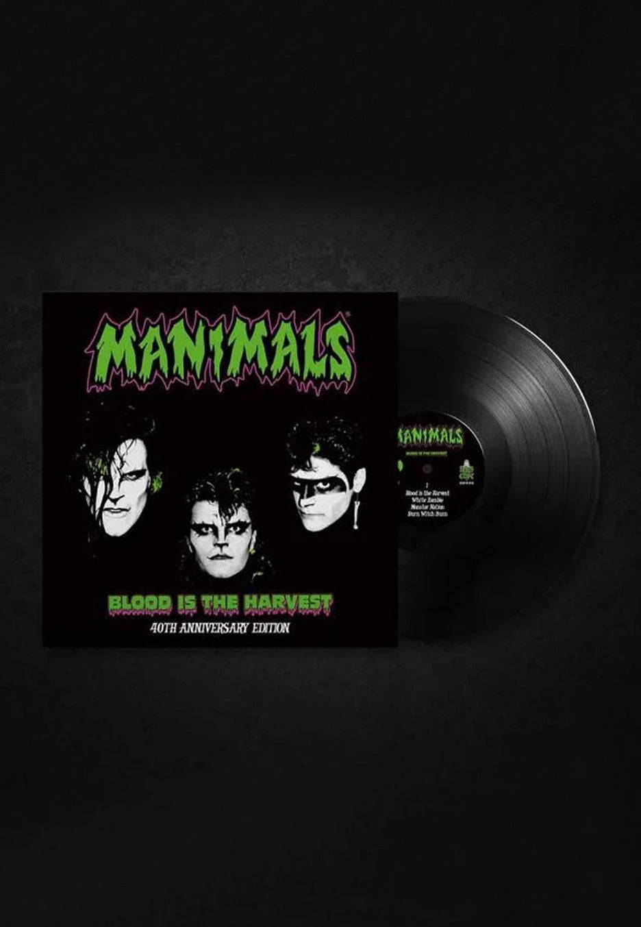 Manimals Blood Is The Harvest 40th Anniversary vinile LP heavy metal