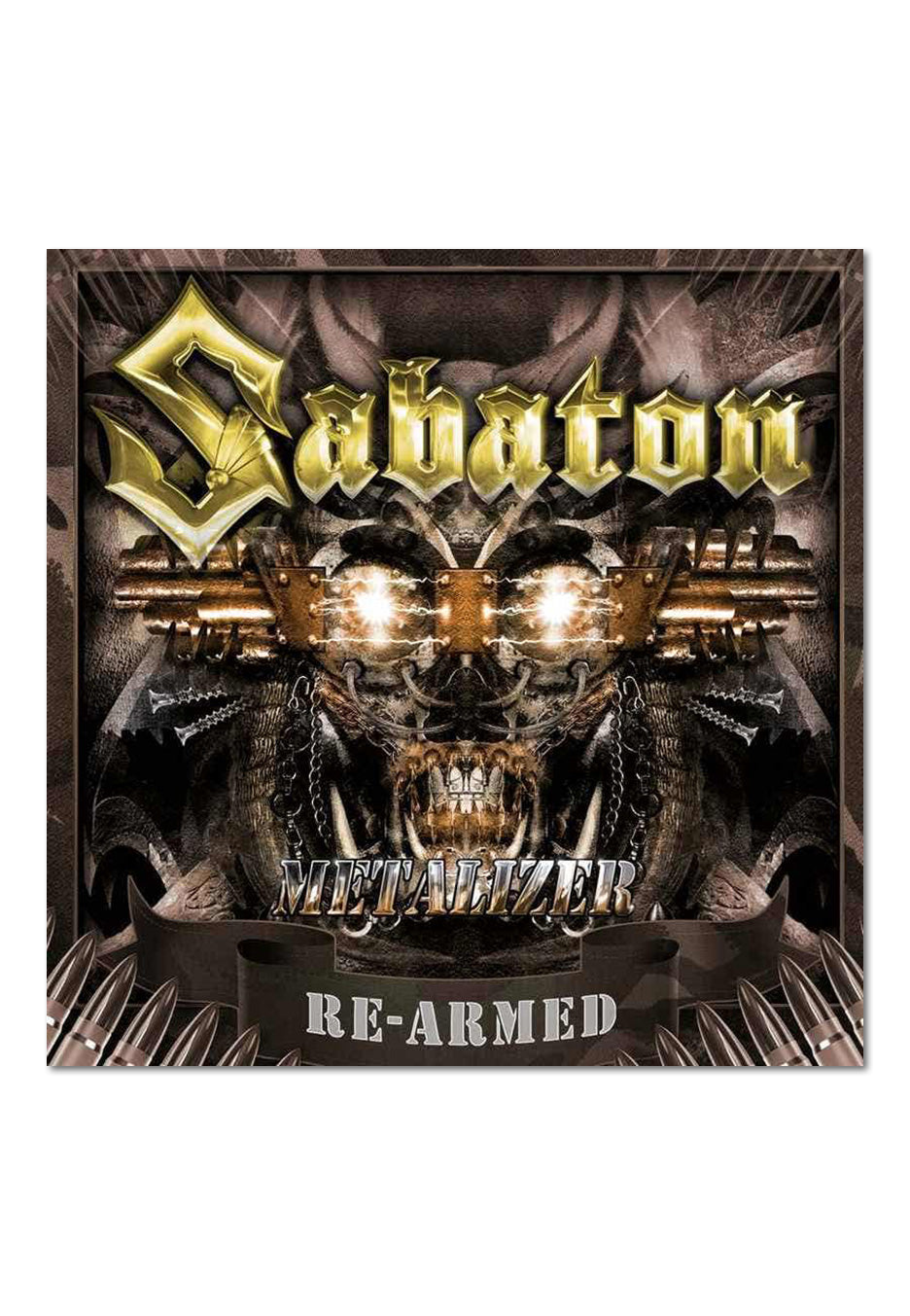 Sabaton Metalizer Re-Armed doppio CD power metal