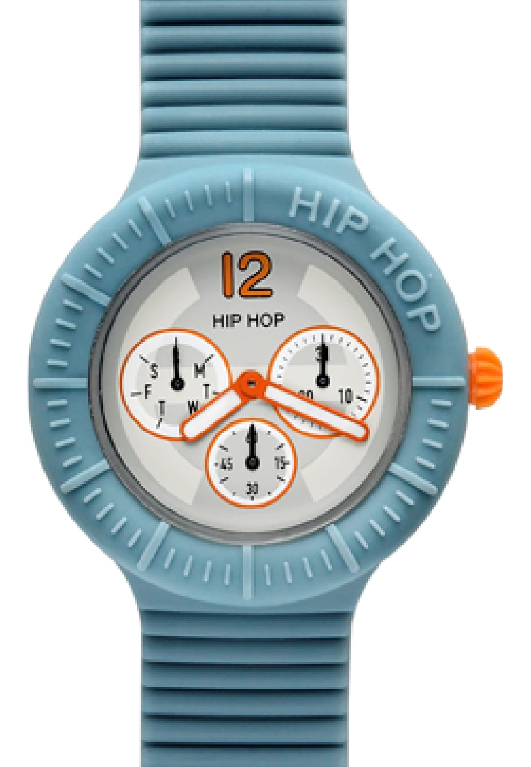 Hip Hop X Man HWU0175 orologio uomo silicone 42mm