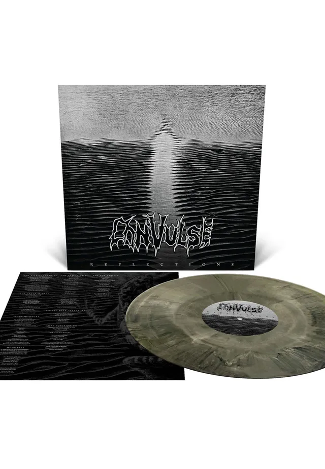Convulse Reflections vinile LP bone white galaxy limitato