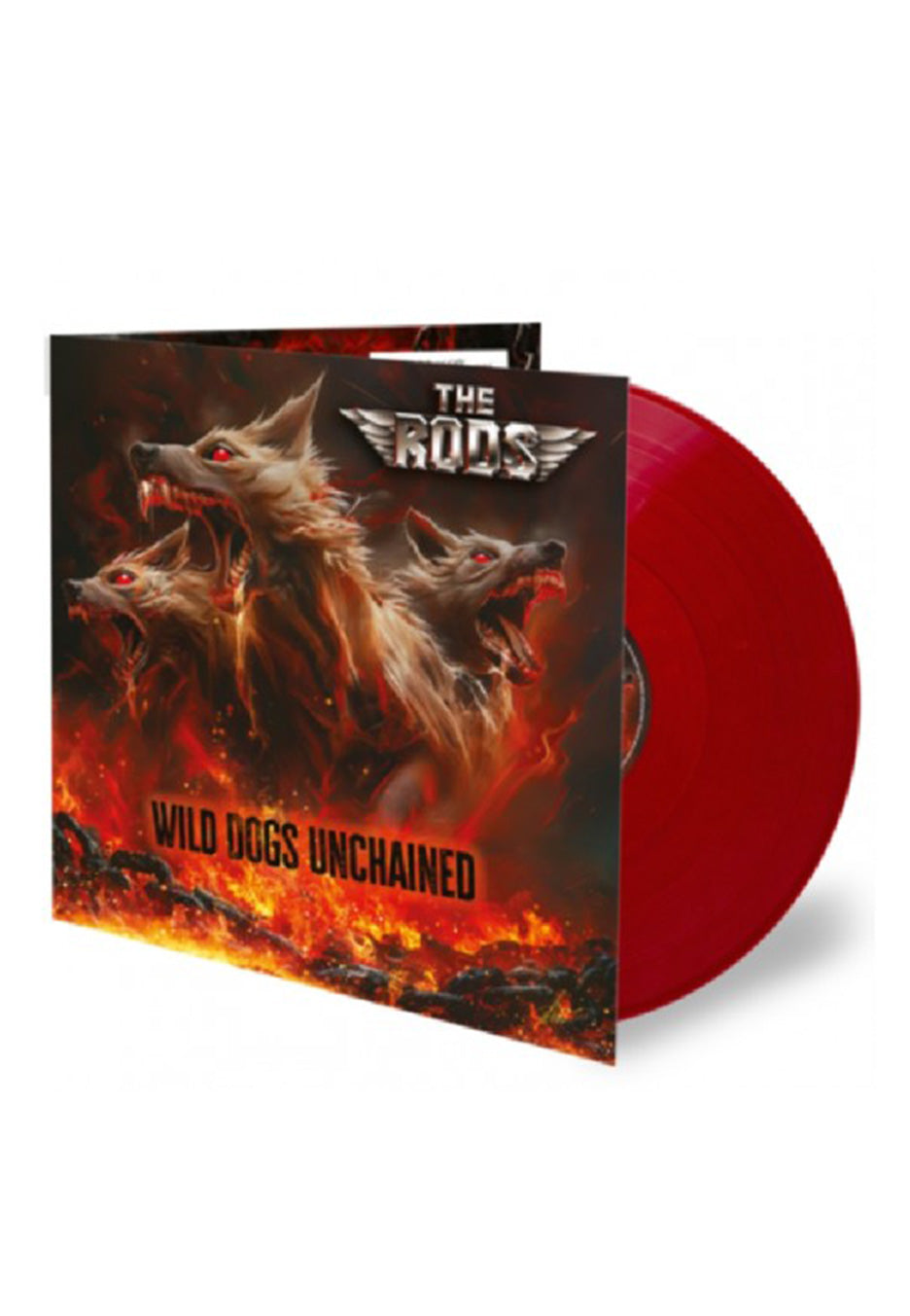 The Rods Wild Dogs Unchained vinile rosso limitato LP heavy metal
