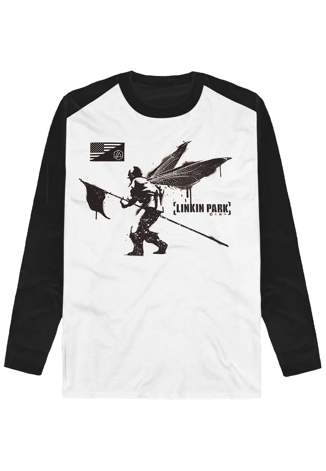 Linkin Park Street Soldier longsleeve bianco nero