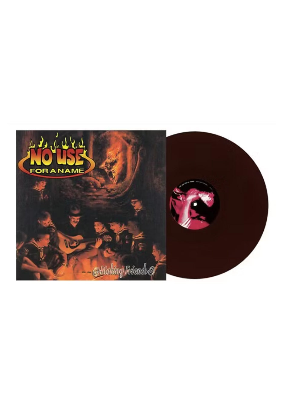 No Use For A Name Making Friends vinile LP marrone limitato