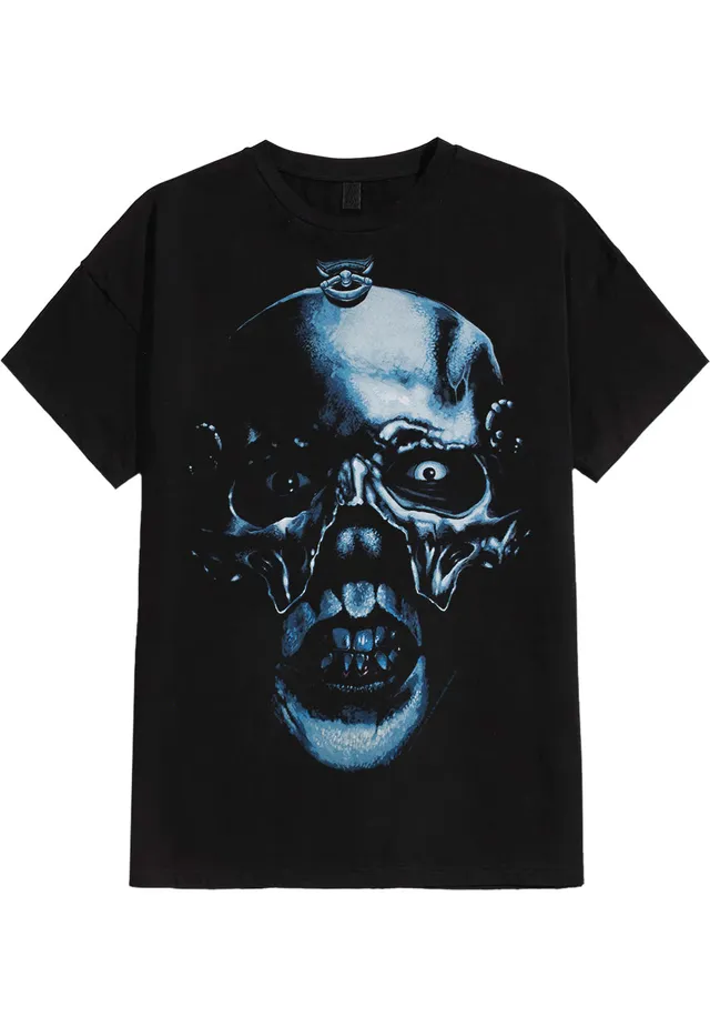 Ghost Teef T-Shirt Nera Manica Corta Jersey Stoner Rock