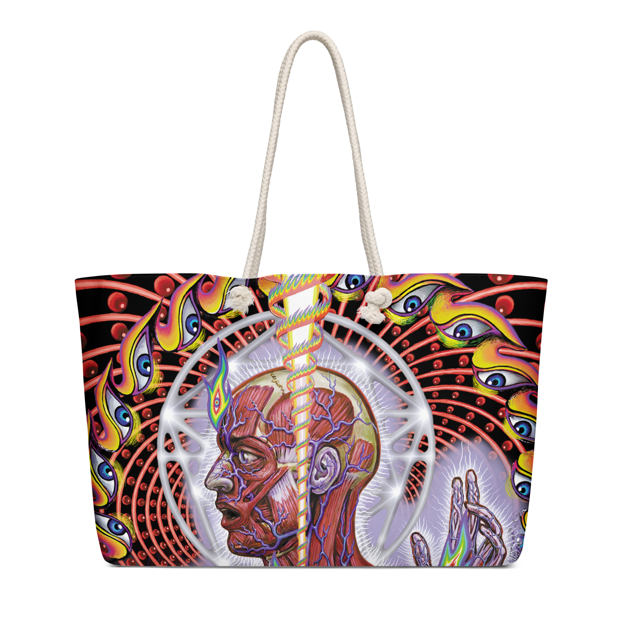Tool Lateralus Skinless Man borsa weekender 60 cm poliestere