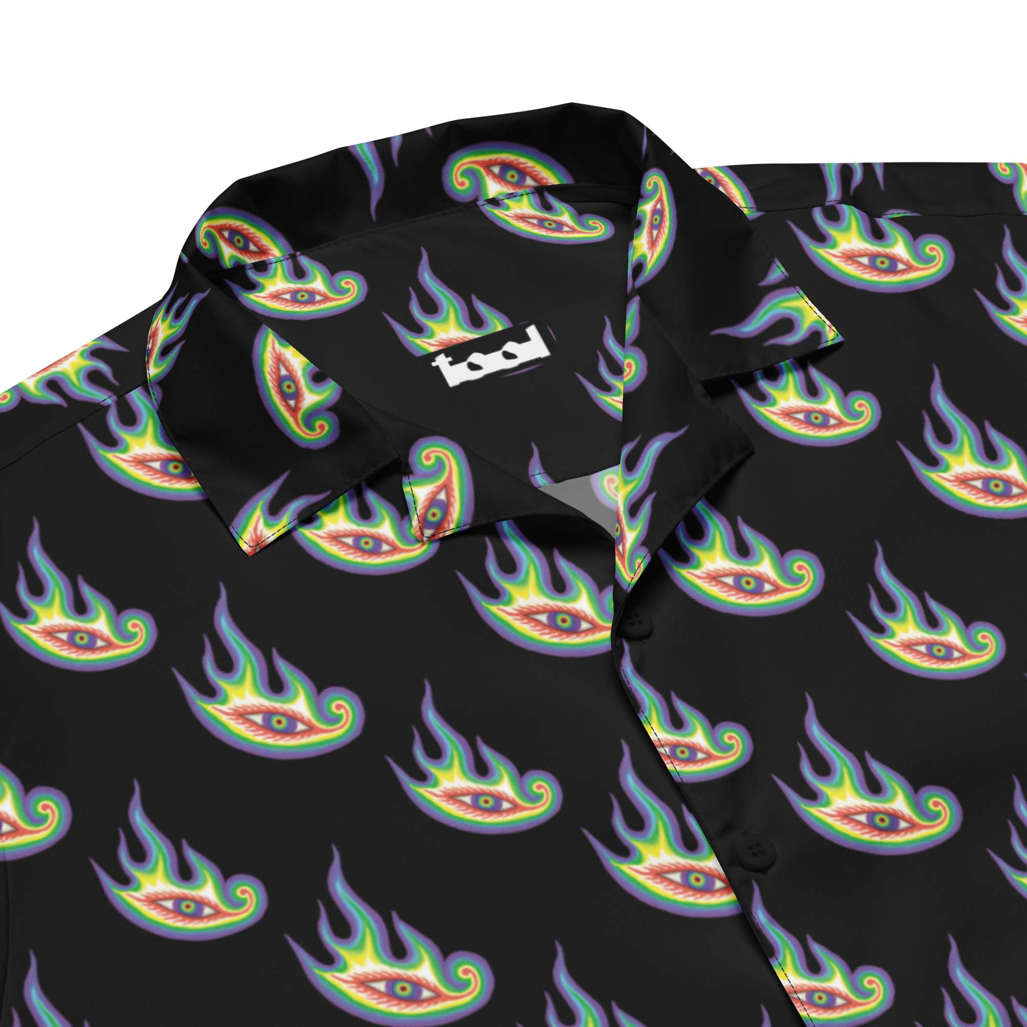 Tool Lateralus Eye Flame Camicia Unisex Taglia M Estiva