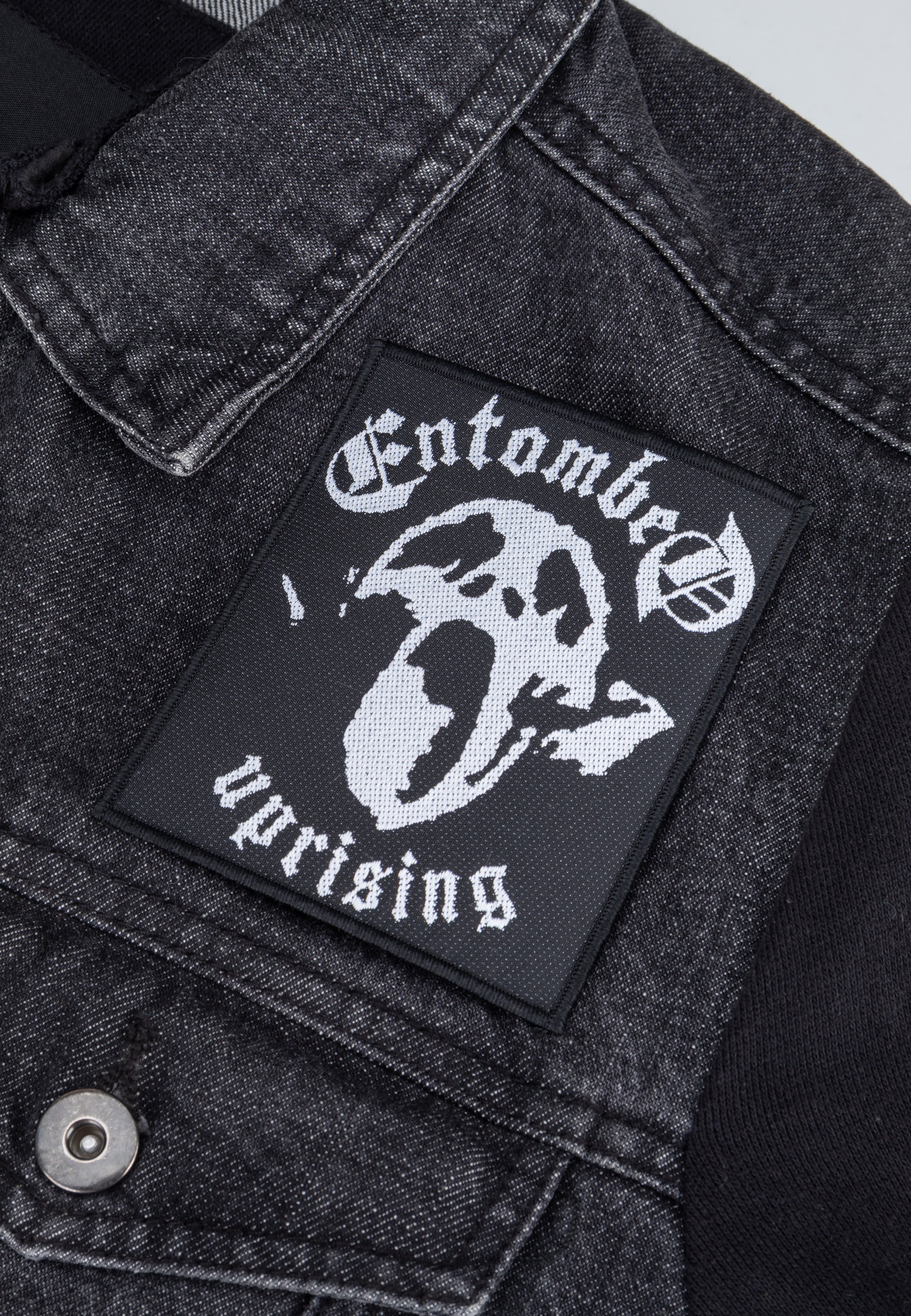 Entombed Uprising Toppa Nera Death Metal