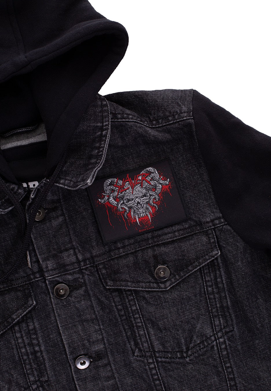 Slayer Demonic patch toppa nera onesize thrash metal