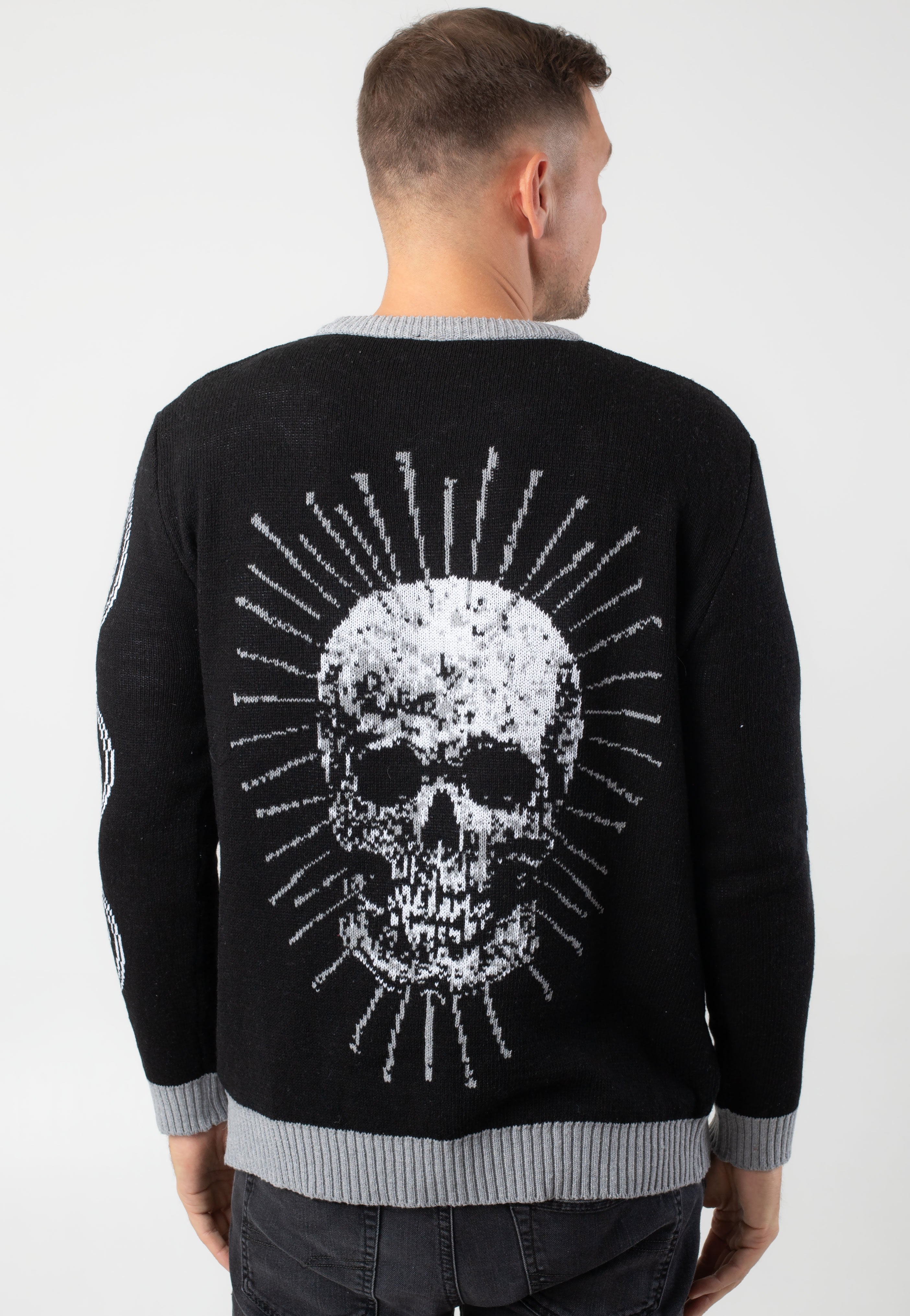Parkway Drive Darker Still Felpa Winter Knit Nera