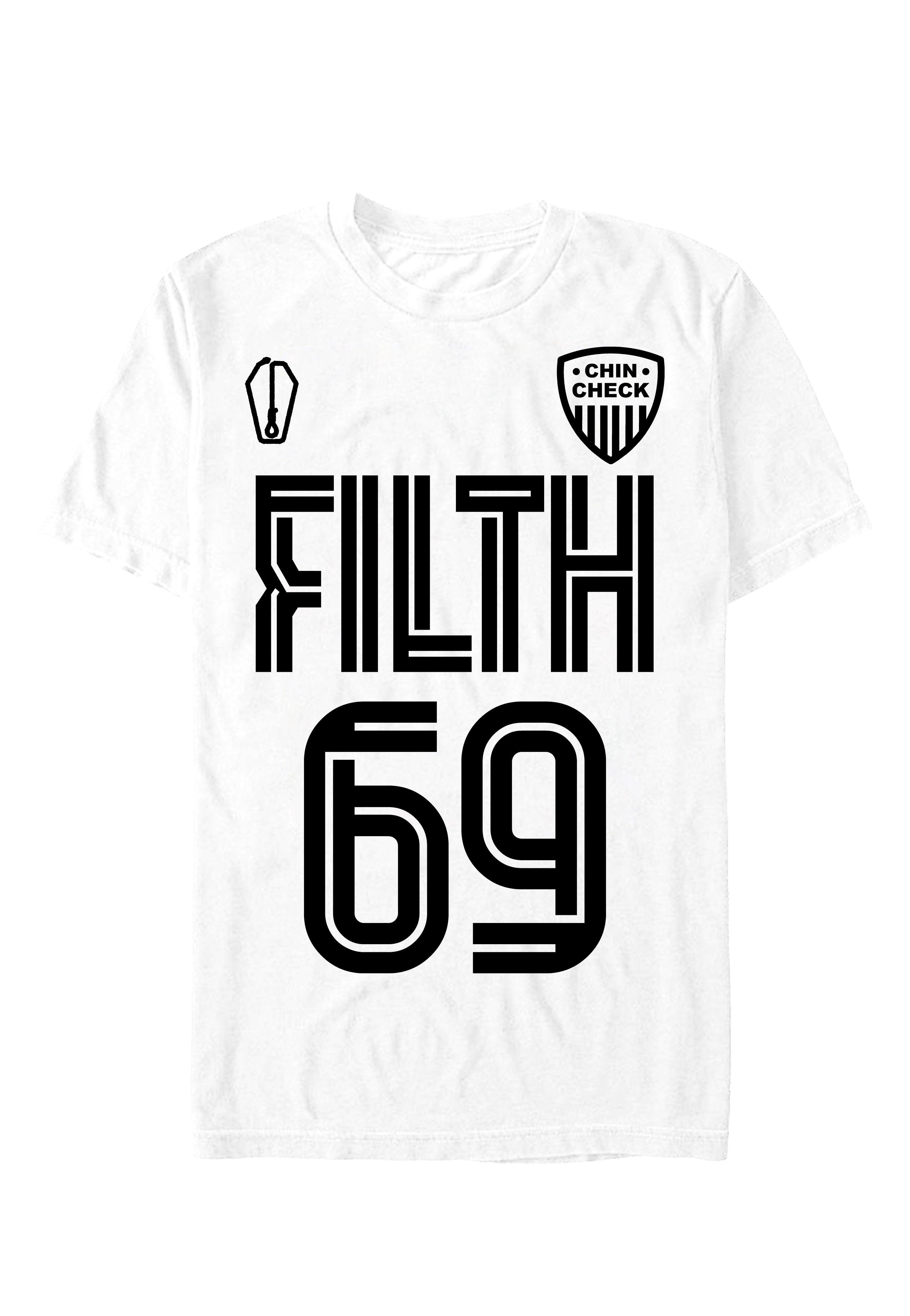 Filth 69 White maglietta bianca uomo