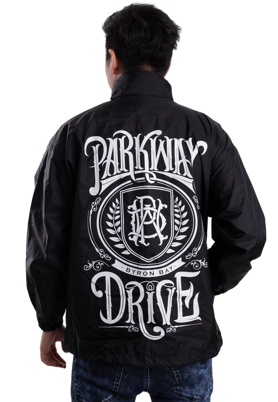 Parkway Drive Crest Logo windbreaker nero antivento metalcore