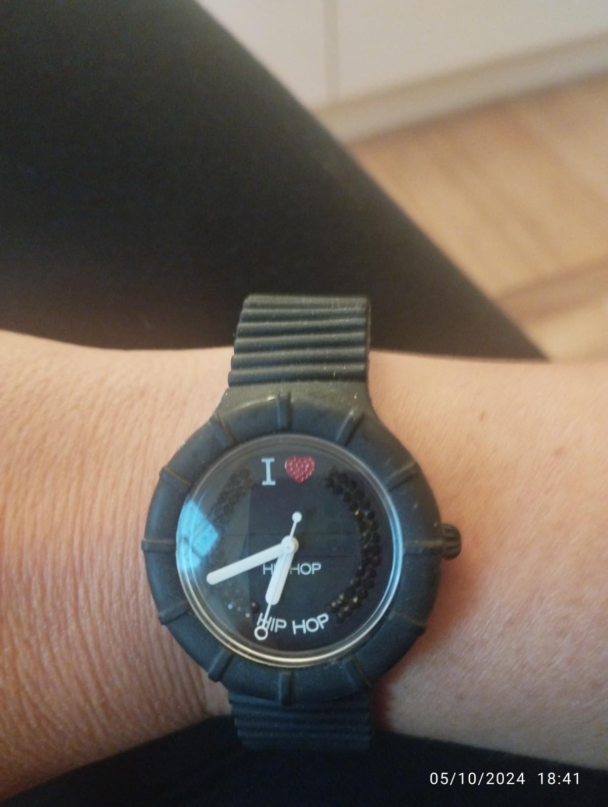 Hip Hop Hero 32 orologio donna silicone cassa 35 mm