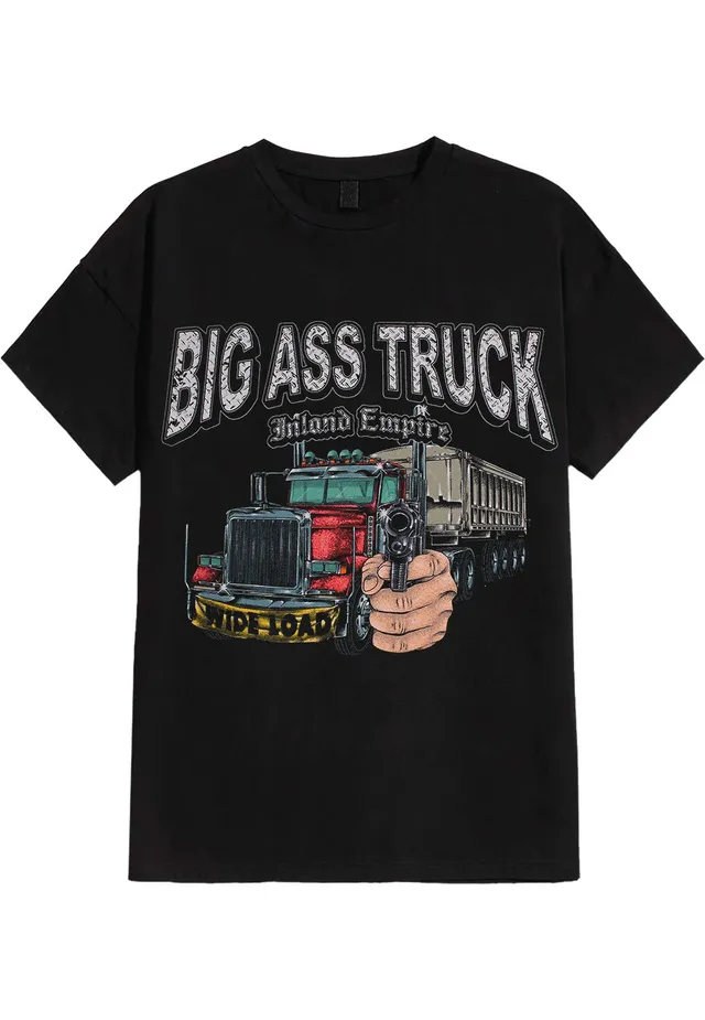 Big Ass Truck Wide Load maglietta nera hardcore
