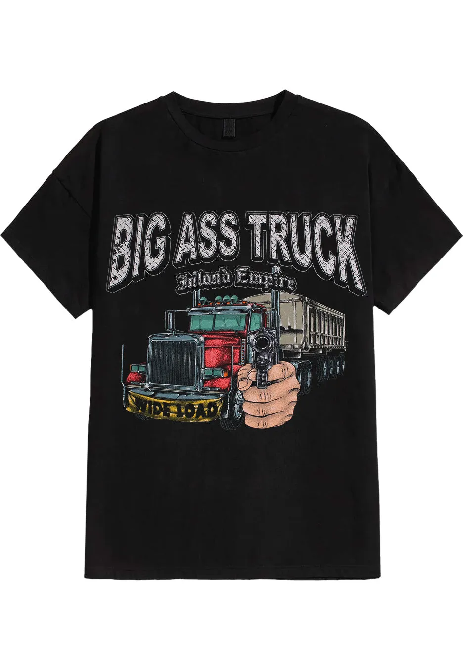Big Ass Truck Wide Load maglietta nera hardcore