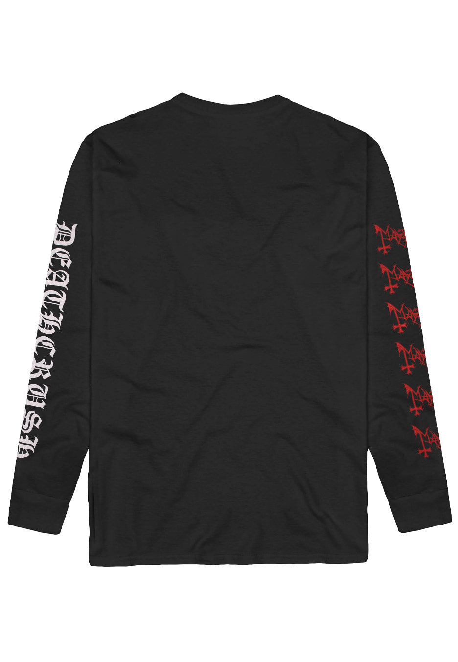 Mayhem Deathcrush maglia manica lunga nera uomo