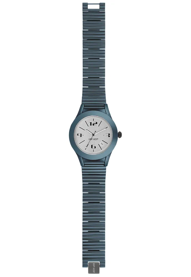 Hip Hop X Man Orologio Uomo 42 mm Grigio Alluminio